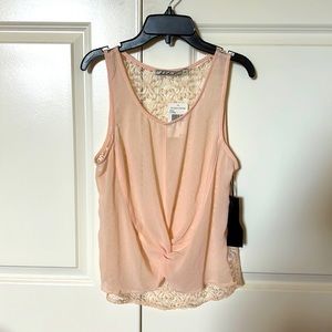 NEW Pink Lace tank top